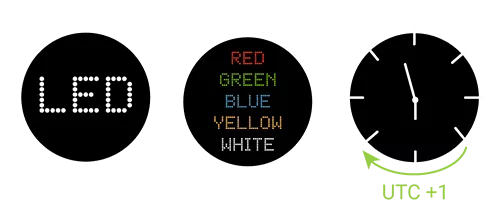 Horloge Style 10s Date, horloge complète Horloge Style 10s Date, horloge complète