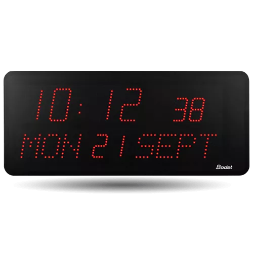 Style 10S Date LED clock: digital clock with date, week Style 10S Date