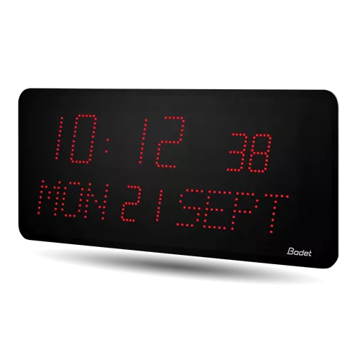 Style 10S Date LED clock: digital clock with date, week Style 10S Date