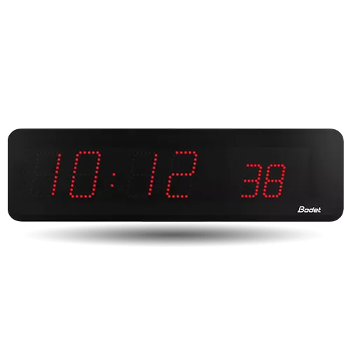 Style 10S LED clock: digital clock for airports, train stations Style 10S