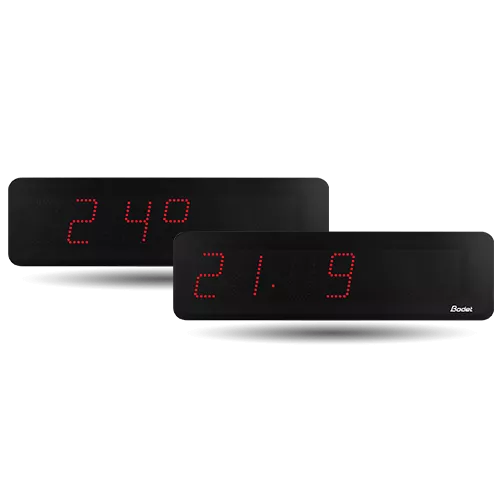 Style 10S LED clock: digital clock for airports, train stations Style 10S