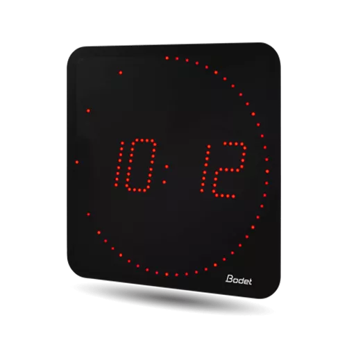 Ellipse Style 7 LED clock: Modern elegant digital clock
