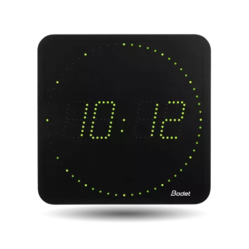 Ellipse Style 7 LED clock: Modern elegant digital clock