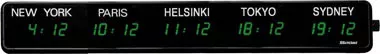 5 cities - Clocks and Clock Systems