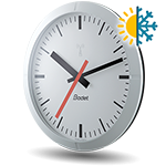 Outdoor analogue clock – Profil 960e